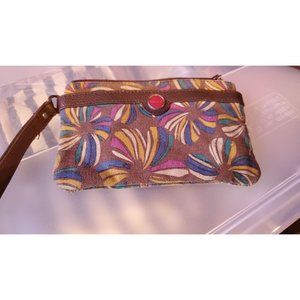 Relic Wristlet Canvas Vintage 4.5"x7"x1"
